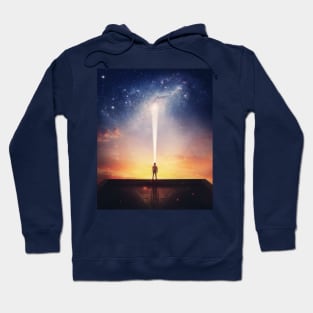 watching the galaxy Hoodie